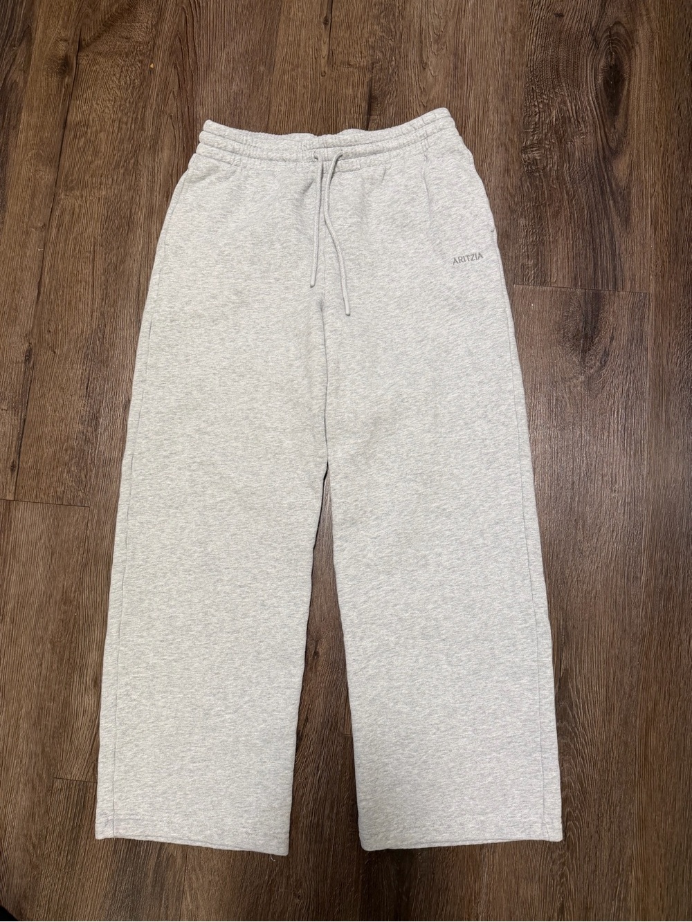 Aritzia Sweatfleece Boyfriend Wide Leg Sweatpants